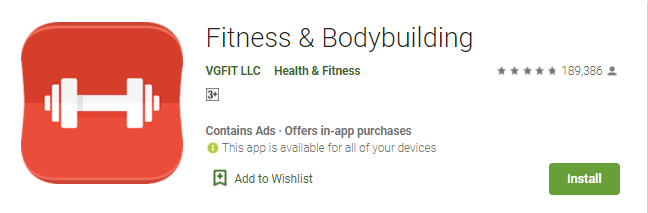 aplikasi kesihatan fitness